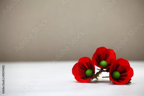 Fototapeta Naklejka Na Ścianę i Meble -  Red Poppy Flowers