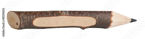a pencil made of wood