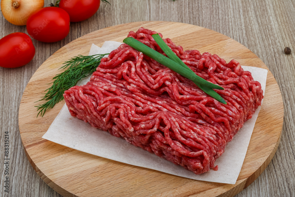 Raw minced meat Raw minced meat