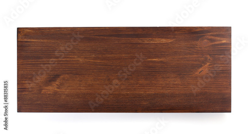 wooden board isolated on white © Sergii Moscaliuk