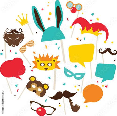 Photobooth Birthday and Party Set 