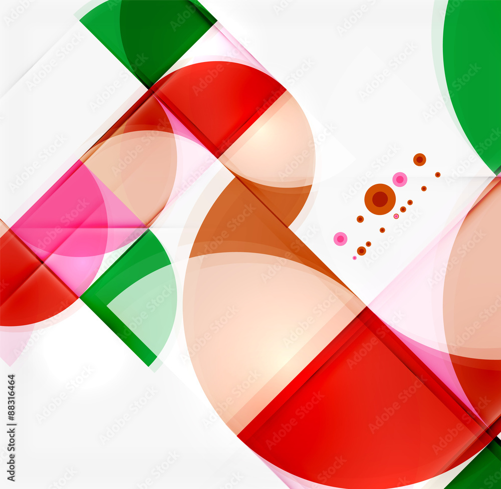 Semicircle triangle pattern Semicircle triangle pattern