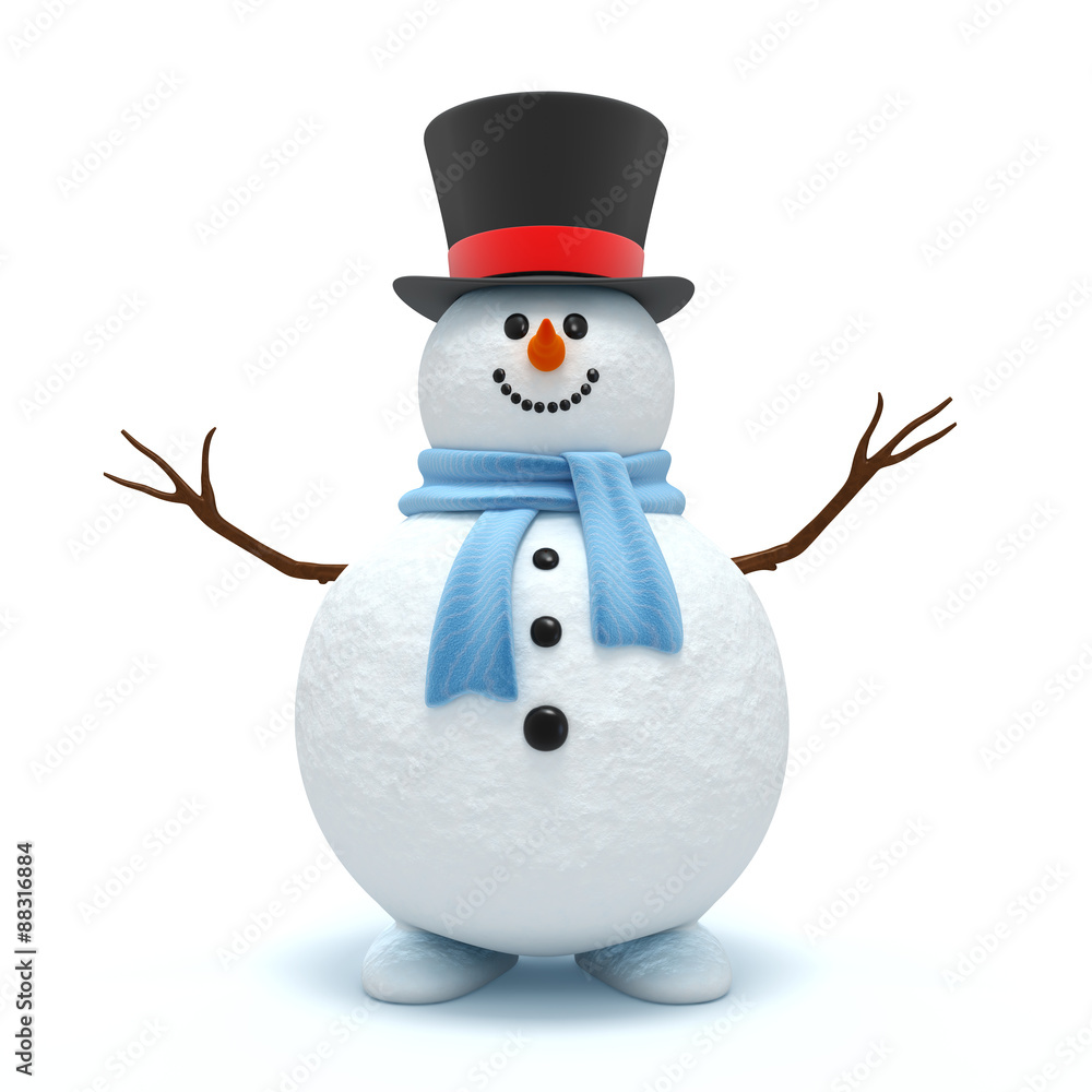 Cute snowman