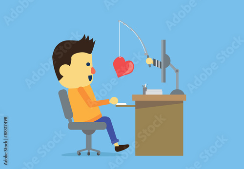 Man have been online deception
Man have been online deception from cyber criminals with love on hook 