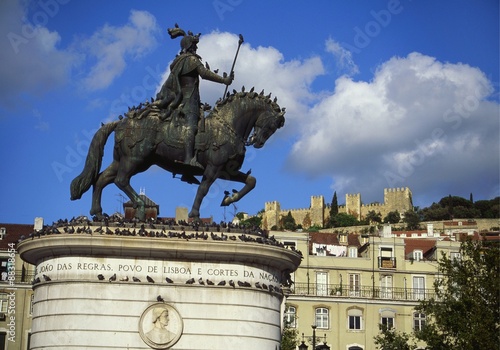 Praca da Figueira, Lisbon, Portugal photo