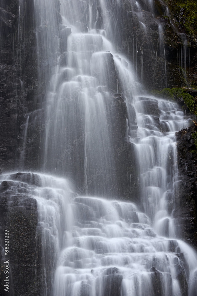 Fairy Falls detail, Columbia River Gorge, Oregon Fairy Falls detail, Columbia River Gorge, Oregon