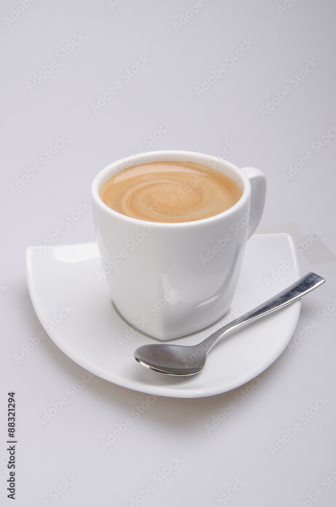 Fototapeta premium cup of coffee on background