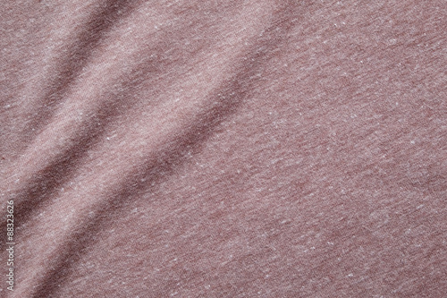 Brown top dye cotton polyester fabric texture