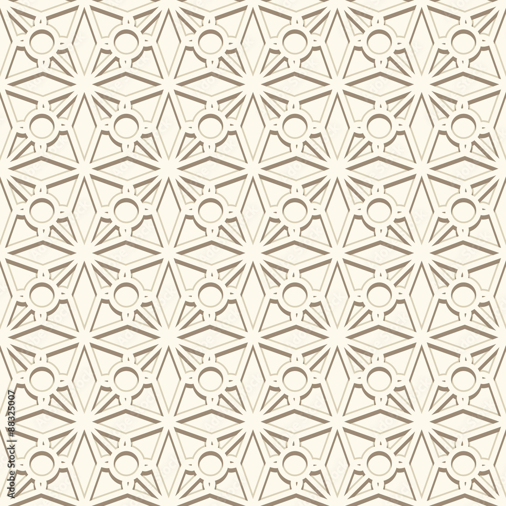 White background, seamless pattern in light color