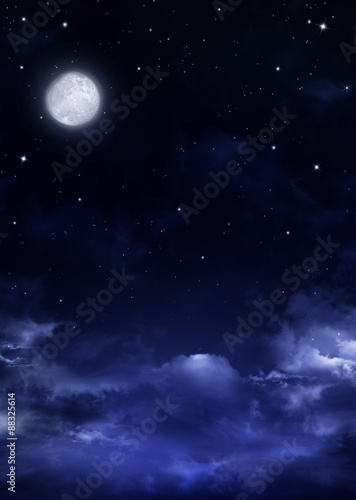Fototapeta Naklejka Na Ścianę i Meble -  nightly sky