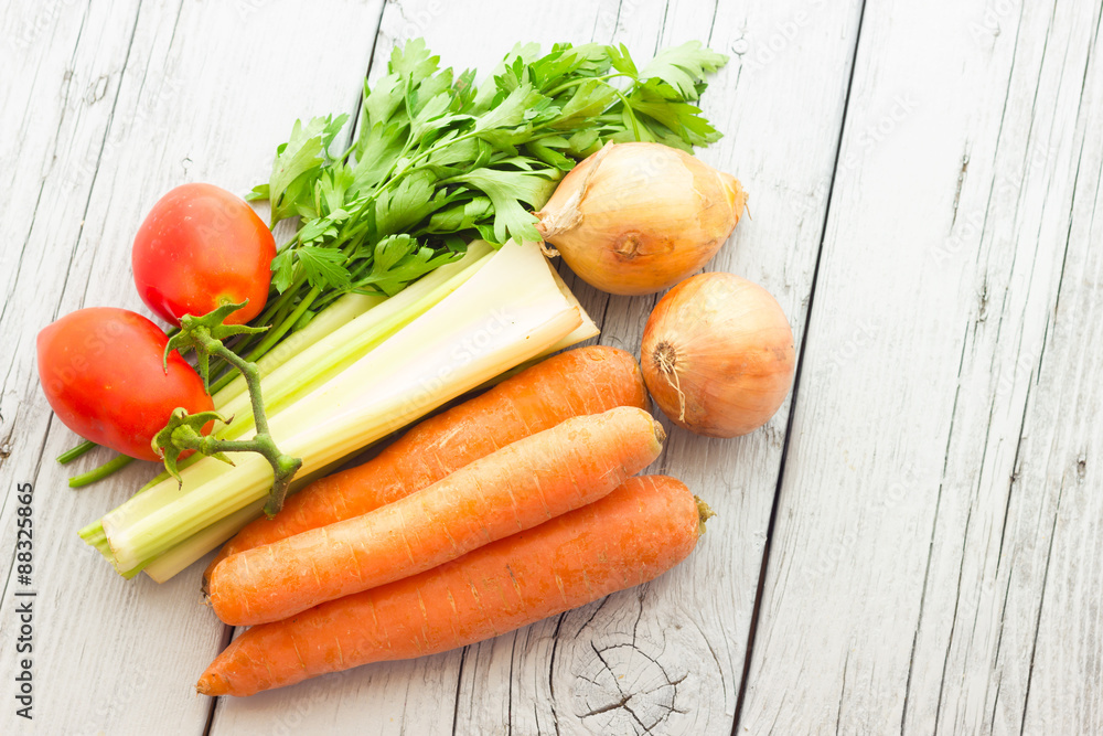 Vegetables for vegetable broth