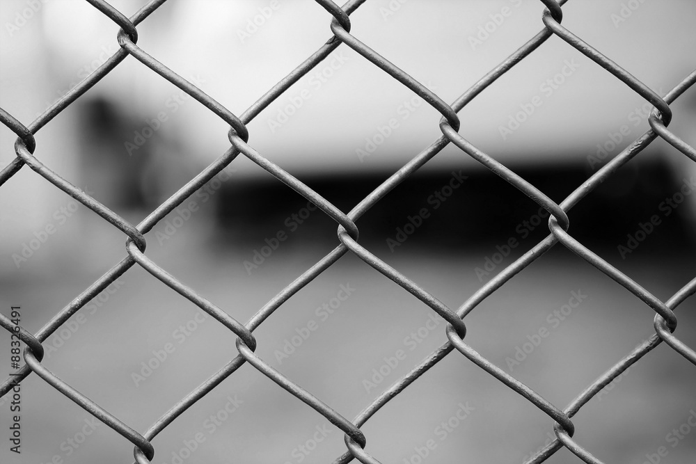 Iron chain fence Iron chain fence