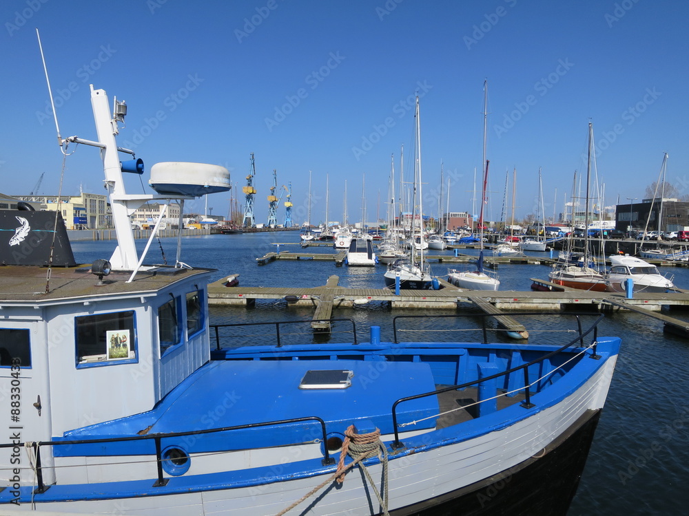 Fototapeta premium Hafen Wismar