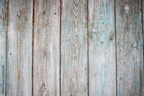 Old vintage green board of the rails, texture