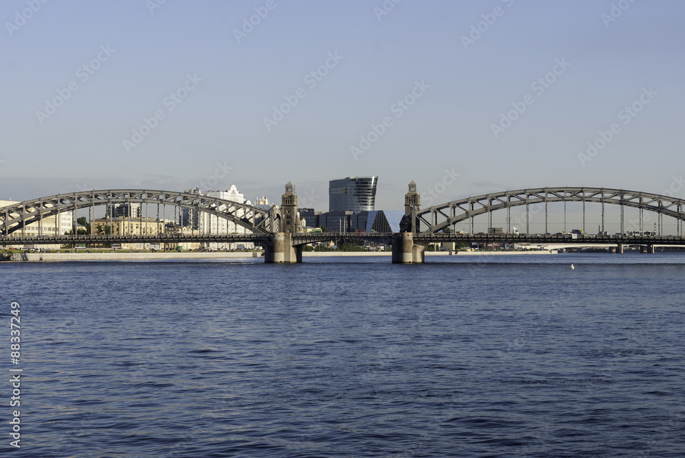 Naklejka premium View of the old bridge