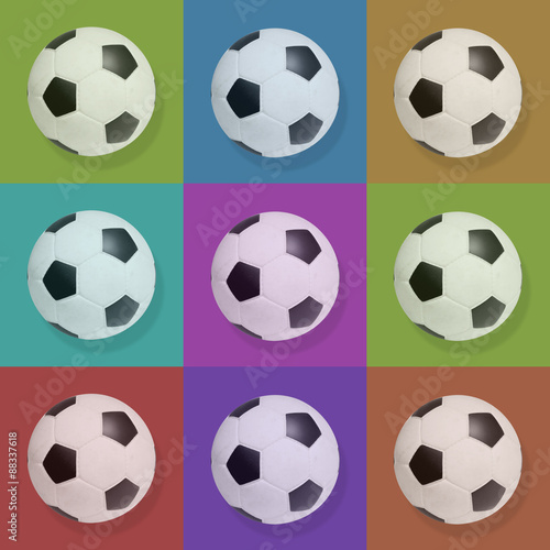 ball of multicolored background