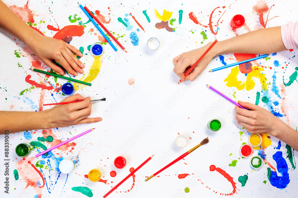 Painting and drawing hobby