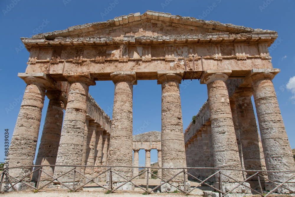 The Doric Temple of Segesta, the most important Elymian city in Sicily The Doric Temple of Segesta, the most important Elymian city in Sicily