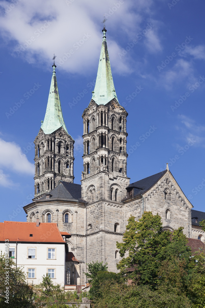 Cathedral, Bamberg, Franconia, Bavaria, Germany Cathedral, Bamberg, Franconia, Bavaria, Germany