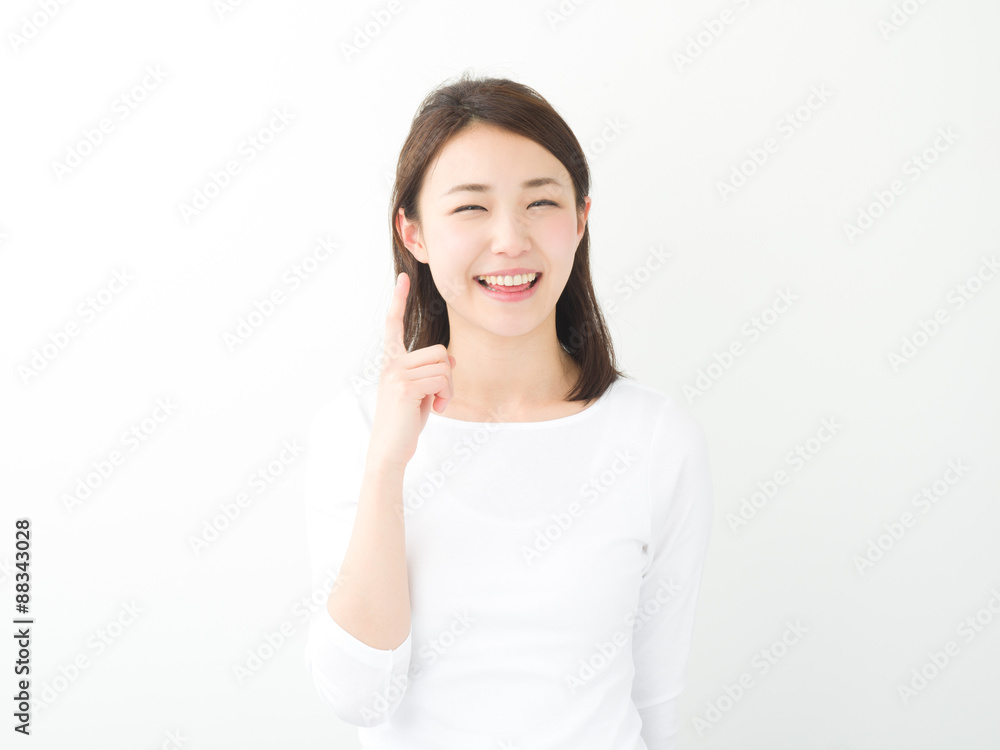 スキンケア・若い女性 スキンケア・若い女性