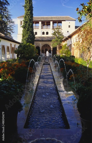 Palacios Nazaries, Alhambra, Spain photo