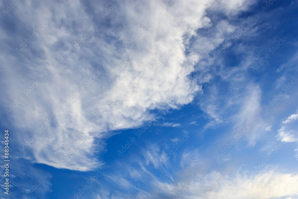Blue sky with cloud Blue sky with cloud