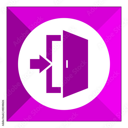 Exit sign
