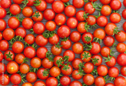 Ripe cherry tomatoes © karandaev