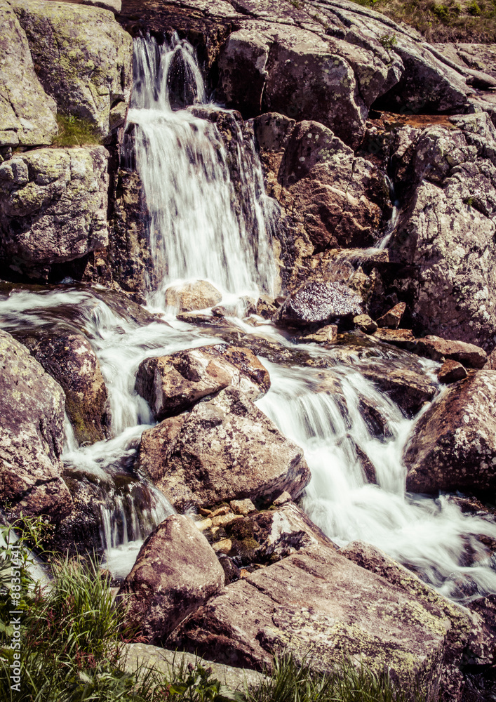Fototapeta premium Waterfall at High Tatras, Slovakia
