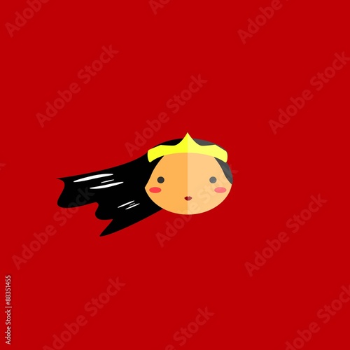 Wonder Woman Flat Icon