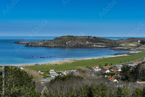 Wallpaper Mural View over Alderney, Channel Islands  Torontodigital.ca
