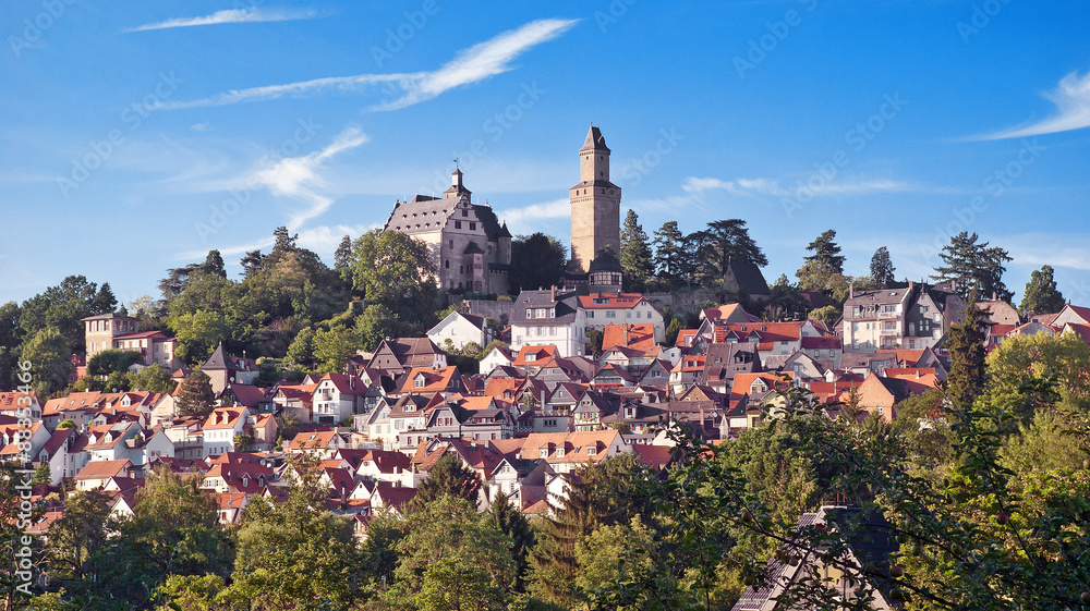 Kronberg im Taunus mit Burg