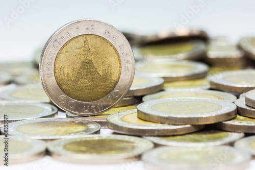 Slika na platnu Coins of Thailand