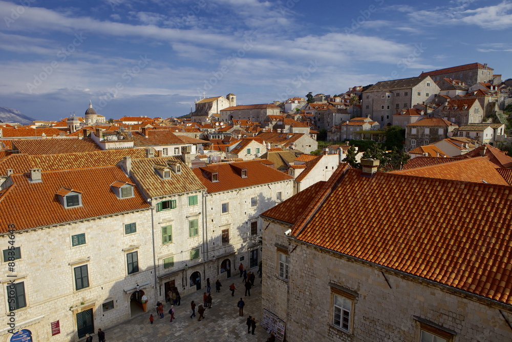 The old town of Dubrovnik, Croatia The old town of Dubrovnik, Croatia