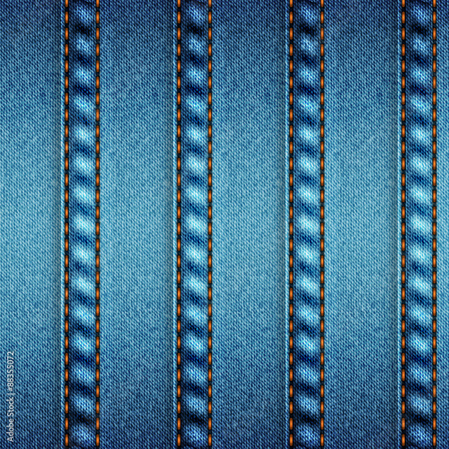 Background pattern. Texture of denim fabric.