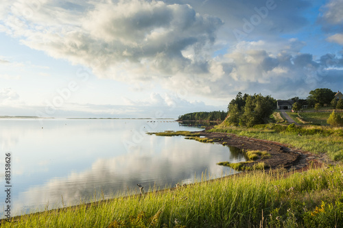The north shore of Prince Edward island at sunset, Prince Edward Island, Canada