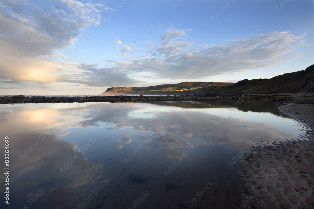 Robin Hoods Bay on a summer evening, Yorkshire Robin Hoods Bay on a summer evening, Yorkshire
