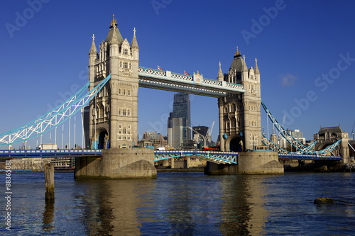 Tower Bridge and the River Thames, London  #88365081