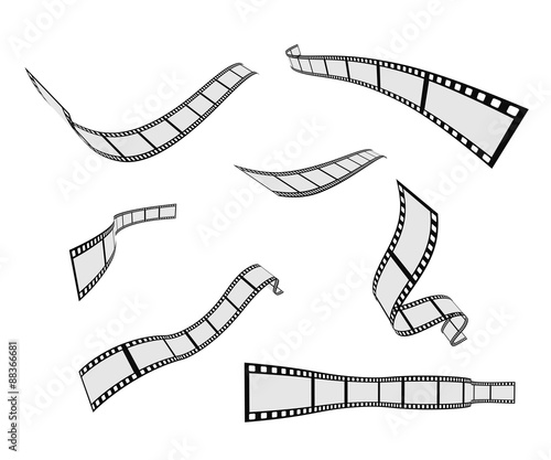 film strip roll design element