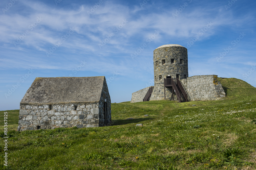 Matello defence tower, Guernsey, Channel Islands Matello defence tower, Guernsey, Channel Islands