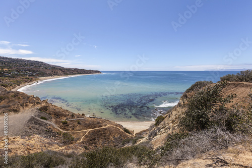 Portuguese Bend Cove near Los Angeles California