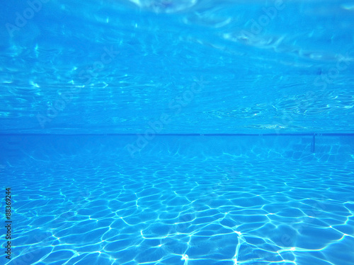 Blue Pool Underwater