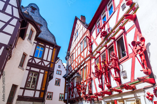 in der Altstadt von Limburg an der Lahn, Hessen, Deutschland