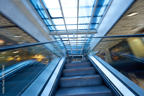 Shopping mall  escalators © .shock