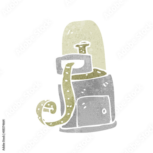 retro cartoon retro cartoon stock ticker