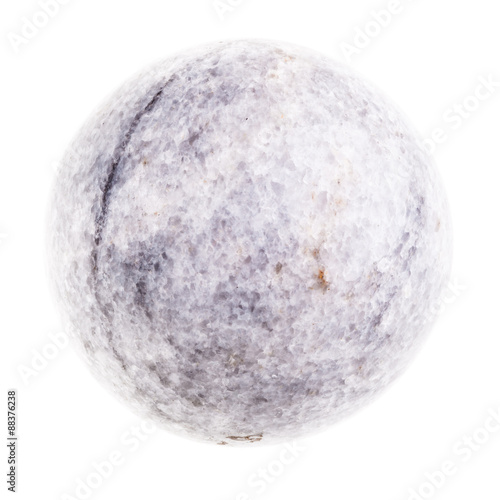 Stone sphere isolated