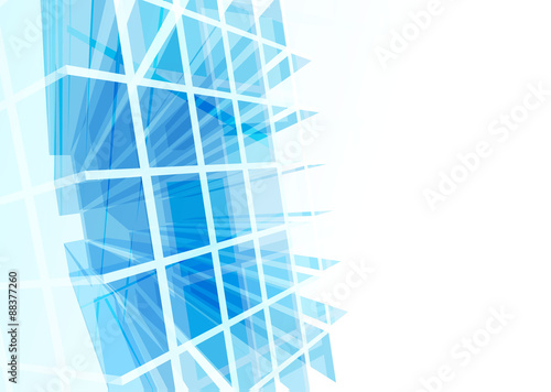 Abstract building from the lines.