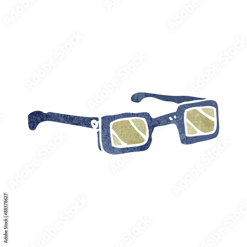retro cartoon spectacles