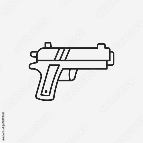 gun line icon