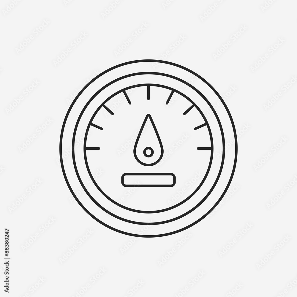 Dashboard line icon Dashboard line icon